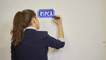 Children in care © RSPCA