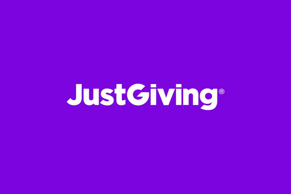 JustGiving logo.
